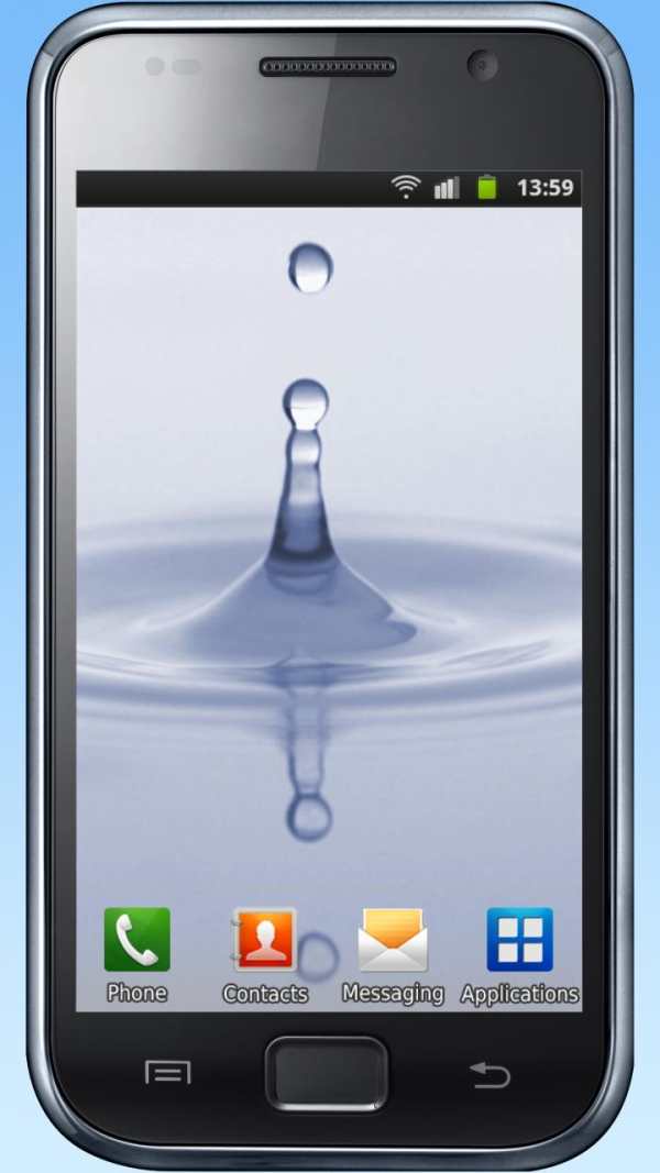 Water drops live wallpaper screenshot 9