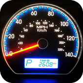 Speedometer-Odometer, GPS &amp; Trip Meter HUD View icon