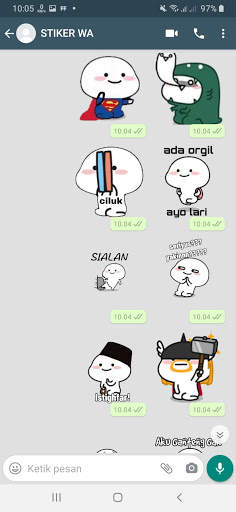 Pack Stiker Wa Pentol Lucu WAStickerApps screenshot 8