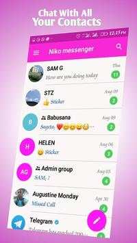 Niko Messenger. Connect With Your Telegram Users. screenshot 2