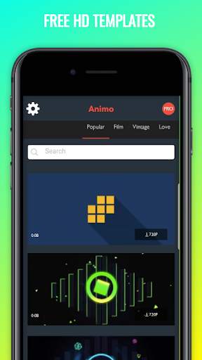 Animo - Intro Maker for YouTube Music Video Editor screenshot 3