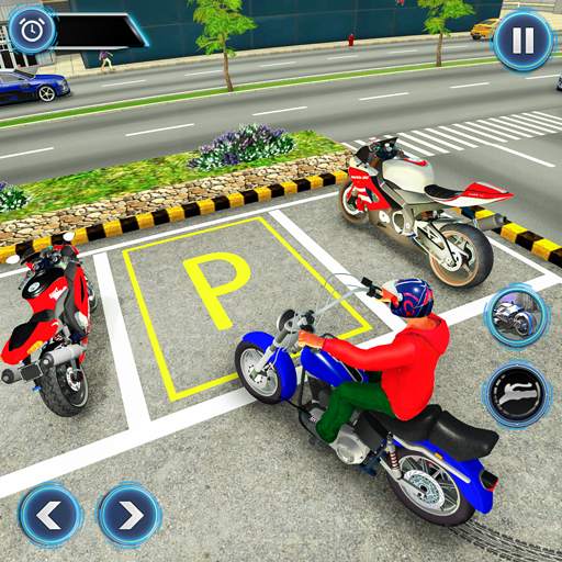 US Motorcycle Parking Off Road Driving Games 3.0