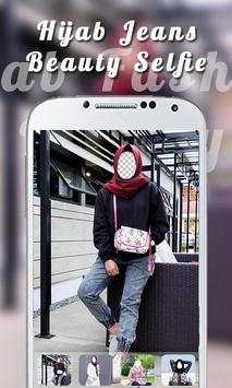 Hijab Jeans Beauty Selfie screenshot 4