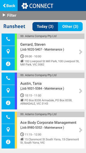 simPRO Connect screenshot 2