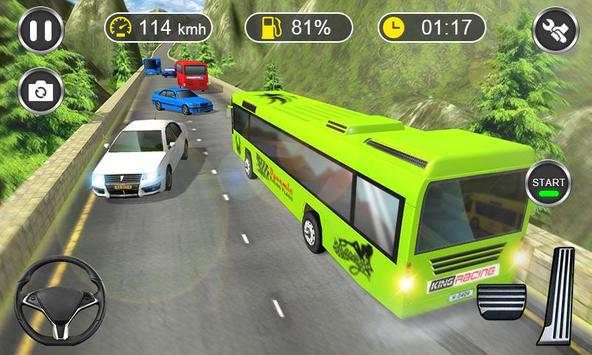 Telolet Bus Racing : UpHill Climb Bus Simulator 3D screenshot 4