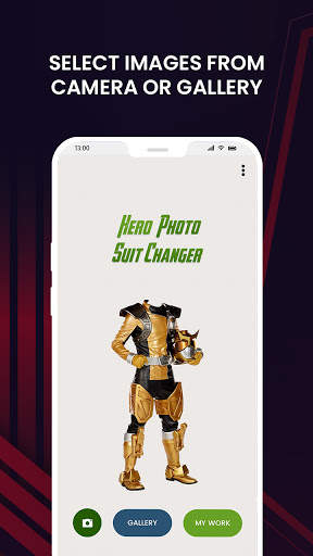 Hero Photo Suit Changer screenshot 1
