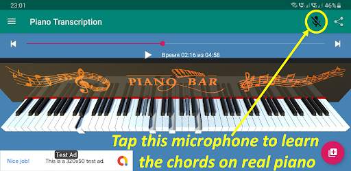 Piano Transcription screenshot 1