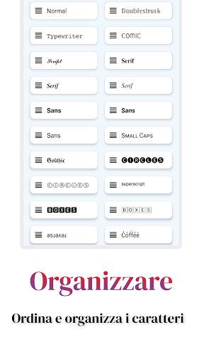 Fonts Aa - Caratteri Scrittura screenshot 7