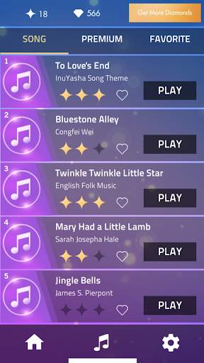 Piano Music Tiles Hot song screenshot 3