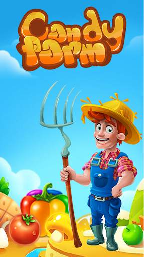 Candy Farm : jewels Match 3 Puzzle Game screenshot 1