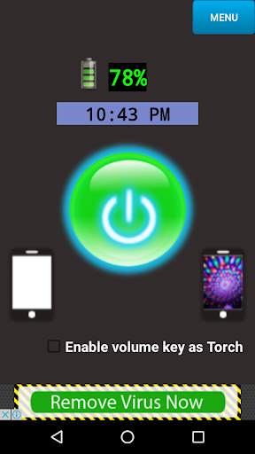 Simple Flashlight (Free) screenshot 2