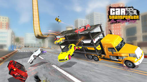 Car transporter on Mega Ramp स्क्रीनशॉट 7