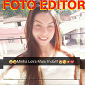 ikon Editor De Foto Colagens Texto Efeito Snap Espelho