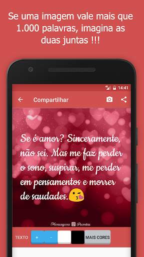 Mensagens Prontas, frases, status e legendas screenshot 2