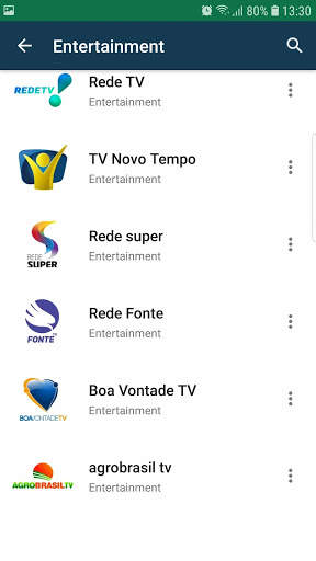 Brasil TV ao vivo no celular screenshot 4