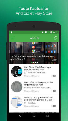 DroidSoft : apps & games screenshot 1