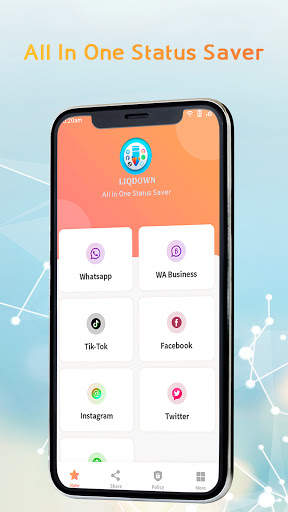 LIQDOWN - All In One Status Saver‏ screenshot 2