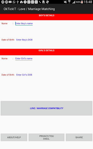 OkTickIT – Love / Marriage Matching screenshot 10