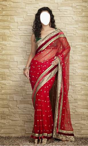Indian Woman  Designer Saree 5 تصوير الشاشة