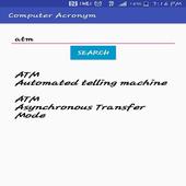 Computer acronyms icon