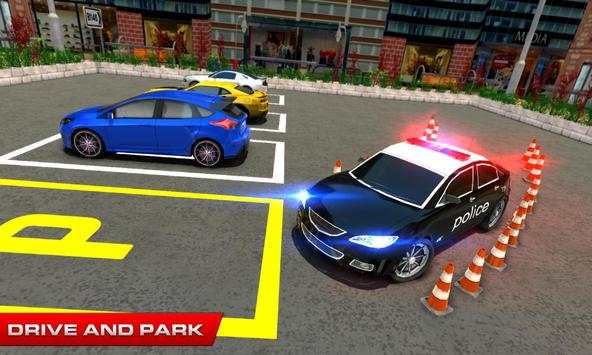 Super police car parking driving school hd screenshot 7