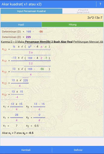 solusi matematika SMP screenshot 9