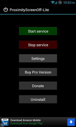 Proximity Screen Off Lite screenshot 1