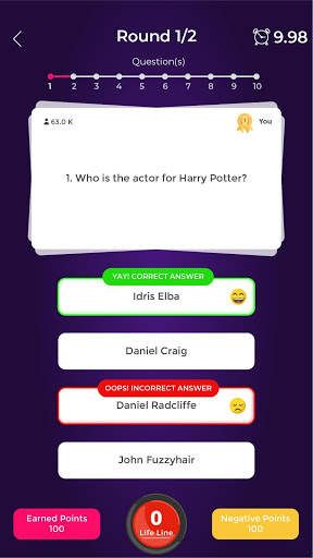 League Arena - Live free & trivia quiz | Win Cash screenshot 6