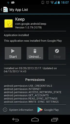 My App List screenshot 3