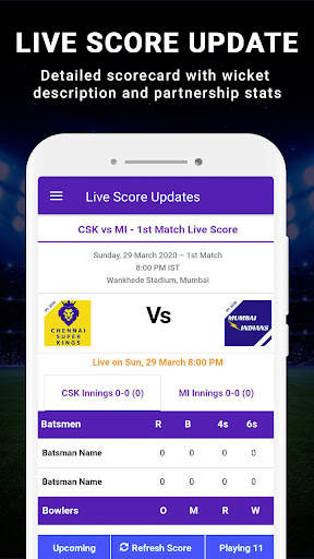 Live Cricket Score Updates screenshot 5