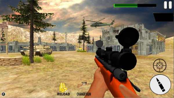 Sniper Gun Shooter 3d: Helicopter Shooting Game screenshot 3