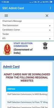 SSC Admit Card screenshot 4
