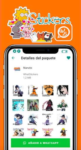 Naru Stickers for WhatsApp screenshot 3