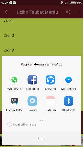 Alunan Zikir Taubat Merdu Mp3 screenshot 3