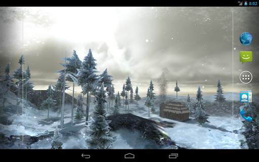 Winter Forest Live Wallpaper screenshot 10