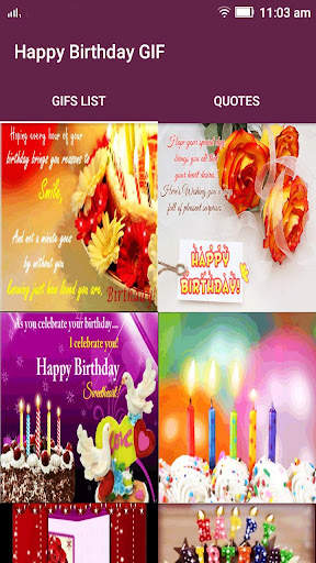 Happy Birthday GIF screenshot 2