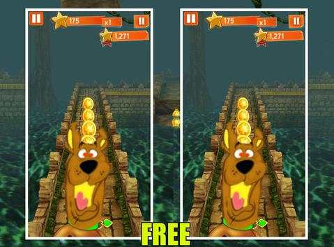 Temple Scoby & Dog Subway Racing dog Run Surf Rush screenshot 1