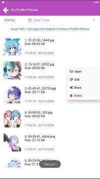 Anime Profile Picture screenshot 3