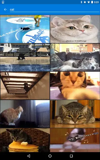 GIF Keyboard by Tenor скриншот 4
