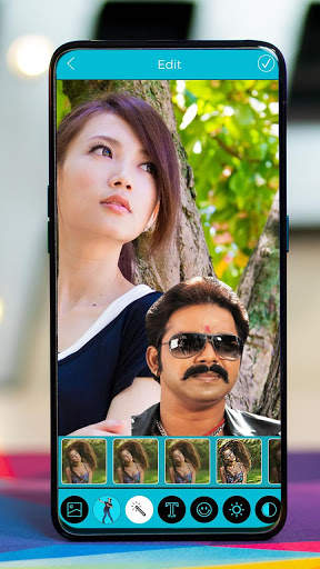 Selfie With Pawan Singh - Photo editor screenshot 3