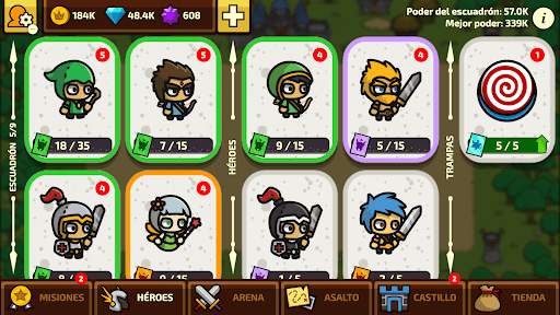 Raid Heroes: Guerra Total screenshot 4