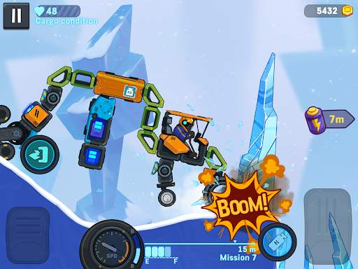 Rovercraft 2 Race a space car screenshot 14
