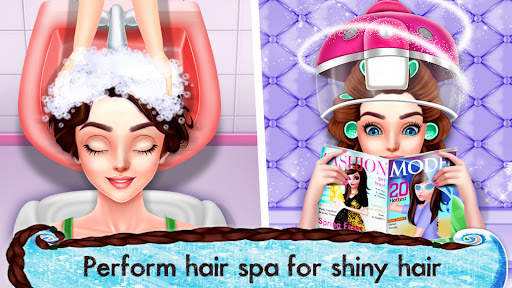 Bridal Hair Design Salon Games screenshot 2