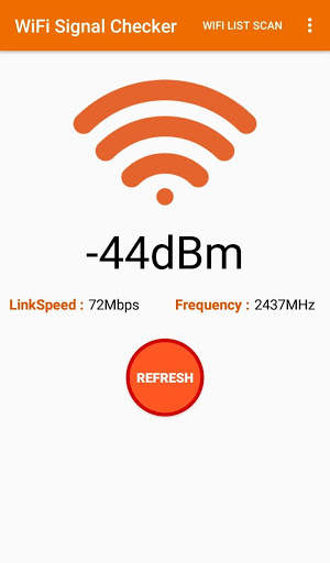 WiFi Signal Strength Checker screenshot 1