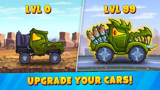 Car Eats Car 3 Hill Climb Race screenshot 4