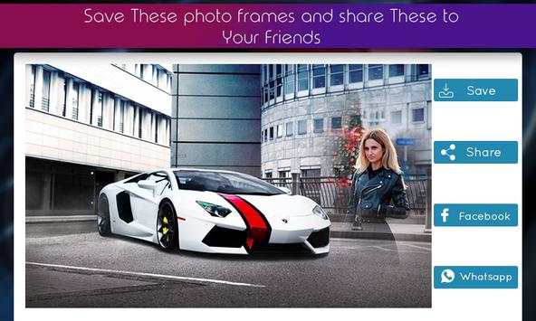 Car Photo Frames screenshot 4