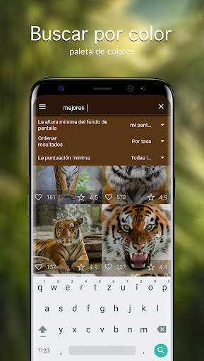 Fondos de pantalla con tigres screenshot 3