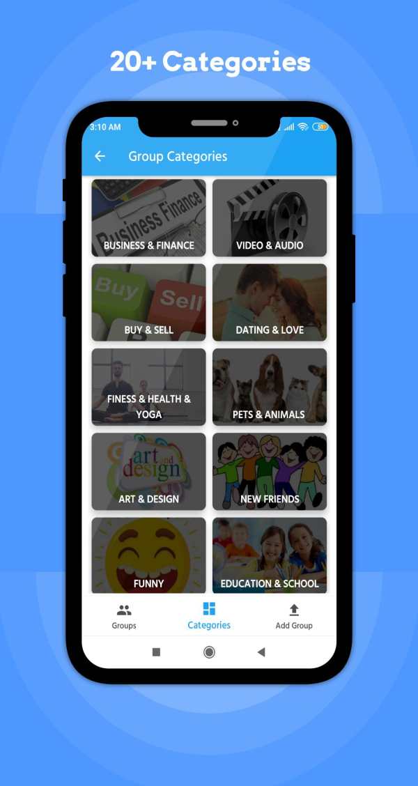 Join Active Social Groups screenshot 2