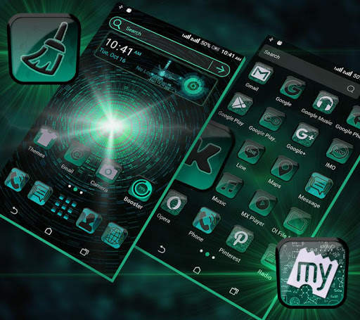 Hi Tech Launcher Theme screenshot 3