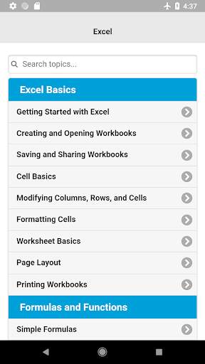 Tutorial for Excel скриншот 8